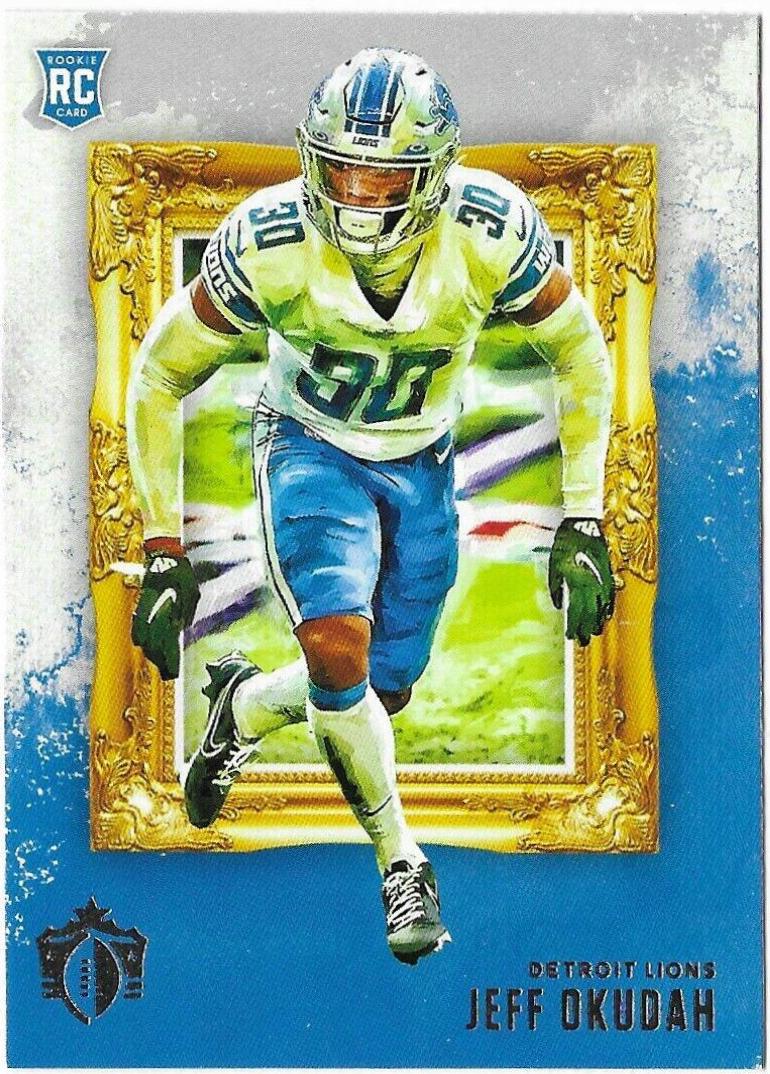 Jeff Okudah #GK-40 Football Cards 2020 Panini Chronicles Gridiron Kings