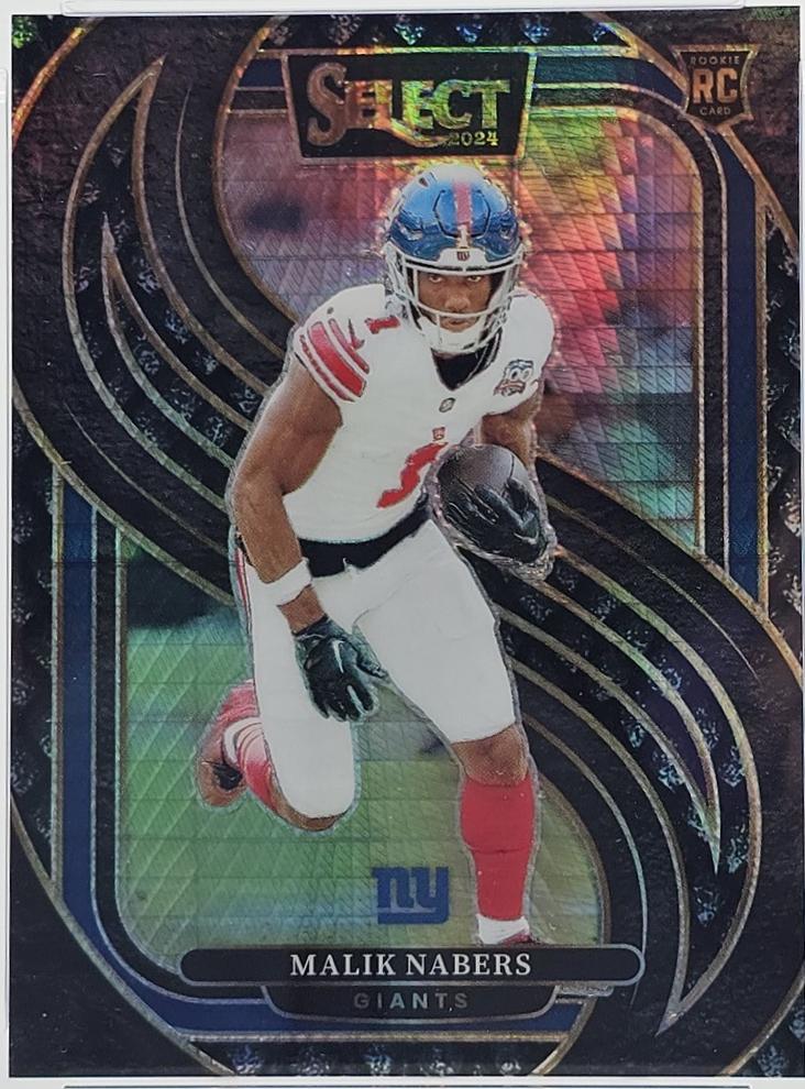 Malik Nabers [Black Dragon Scale Prizm] #116