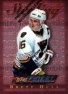 Brett Hull #10 Hockey Cards 1995 Finest
