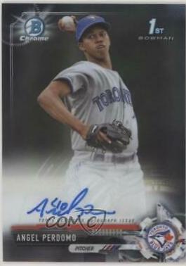 Angel Perdomo #CPA-AP 2017 Bowman Prospect Autographs Baseball