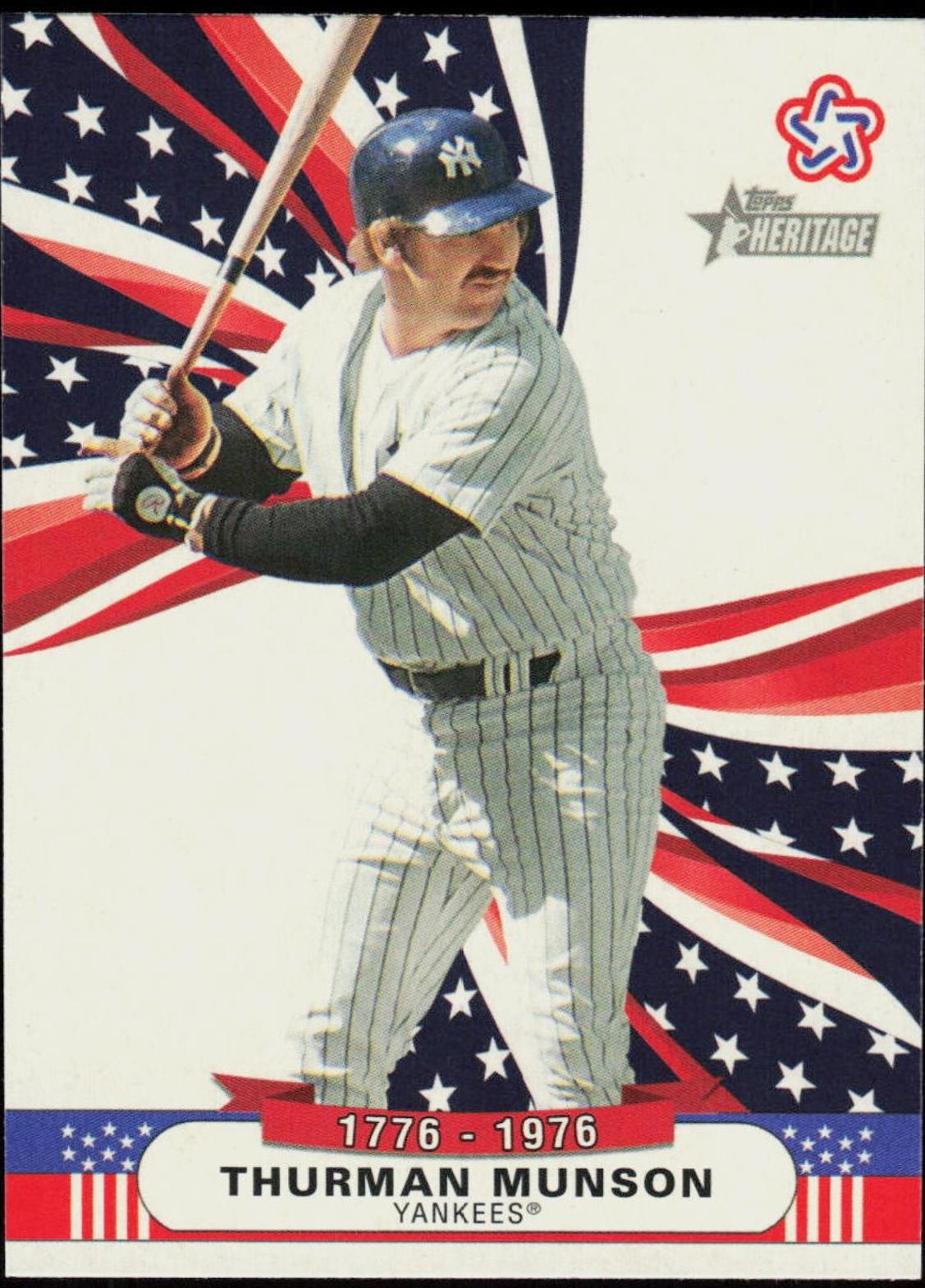 Thurman Munson #BS-14 2025 Topps Heritage High Number Bicentennial Stars Baseball