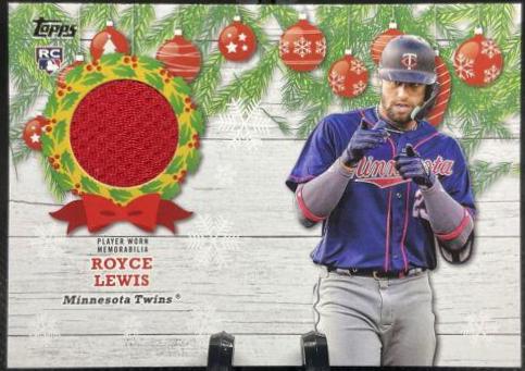 Royce Lewis #WRC-RL Baseball Cards 2022 Topps Holiday Relics