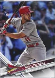 Paul DeJong #US219 Baseball Cards 2017 Topps Update