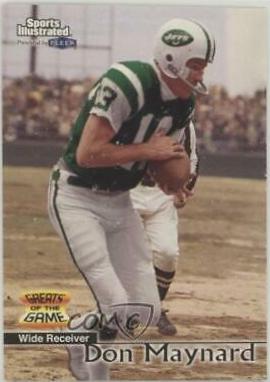 Don Maynard #48 Football Cards 1999 Sports Illustrated