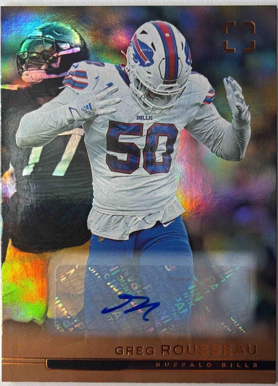 Greg Rousseau [Bronze Autograph] #2