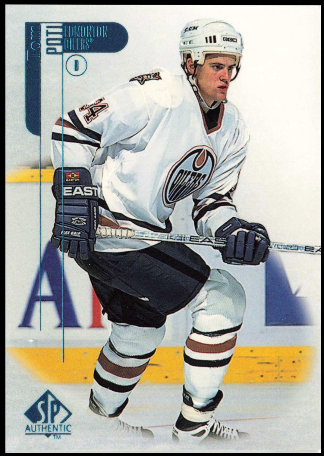 Tom Poti #35 1998-99 SP Authentic Hockey