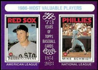 Mike Schmidt / Roger Clemens
