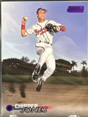 Chipper Jones [Chrome Purple] #144