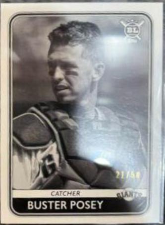 Buster Posey [Black & White] #112