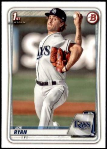 Joe Ryan #BP-117 Baseball Cards 2020 Bowman Paper Prospects