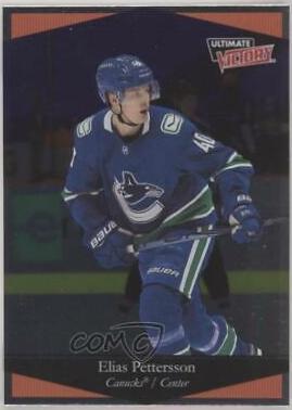 Elias Pettersson #UV-6 2020 Upper Deck Ultimate Victory Hockey