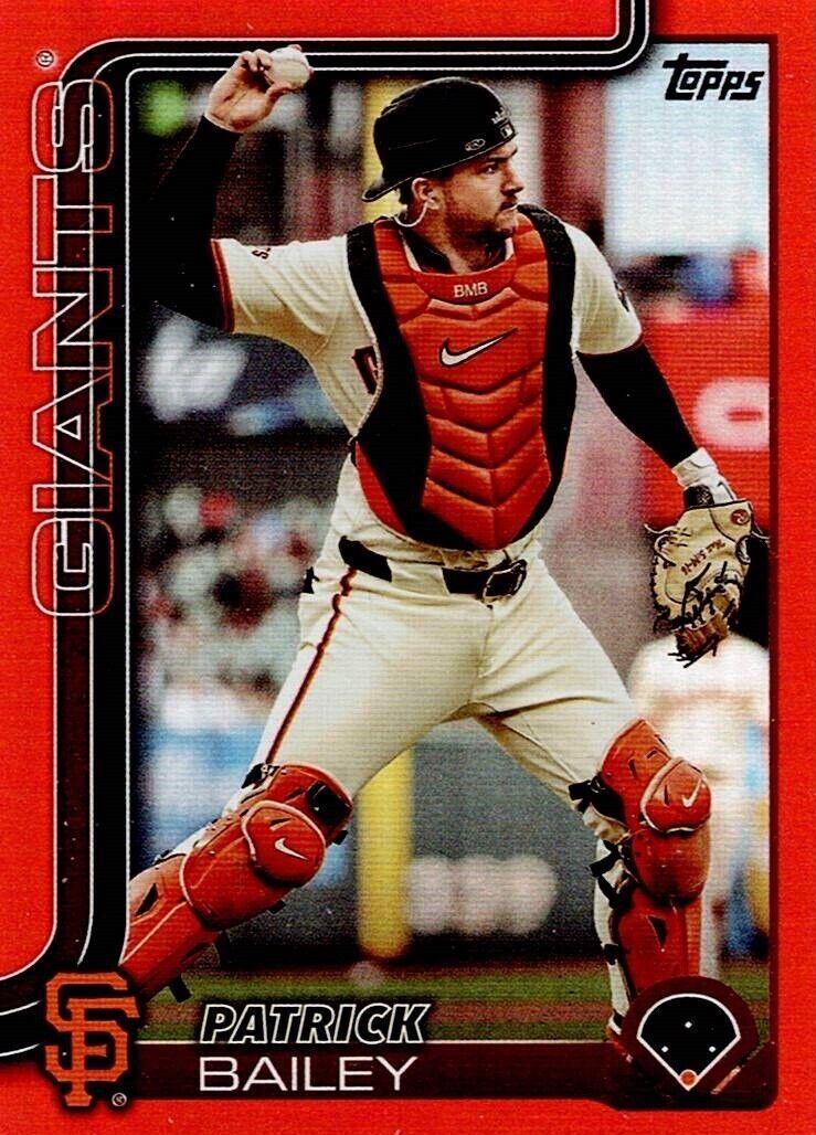 Patrick Bailey [Orange Foil] (2025 Topps)