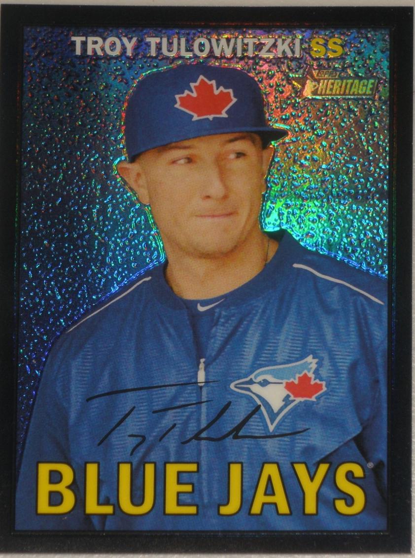 Troy Tulowitzki [Portrait Chrome Purple Refractor] #446