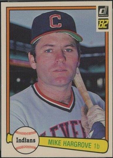 Mike Hargrove #389 1982 Donruss Baseball