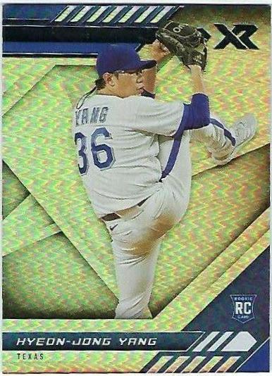 Hyeon Jong Yang #4 Baseball Cards 2021 Panini Chronicles XR