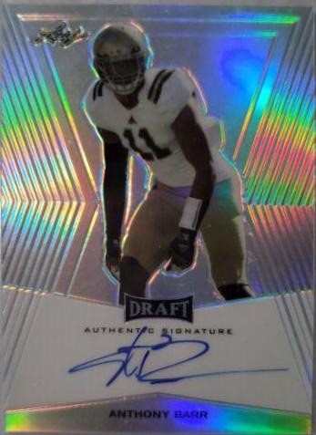 Anthony Barr #BA-AB1 Football Cards 2014 Leaf Metal Draft Autographs