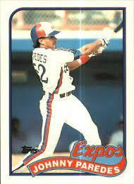 Johnny Paredes #367 Baseball Cards 1989 Topps Tiffany