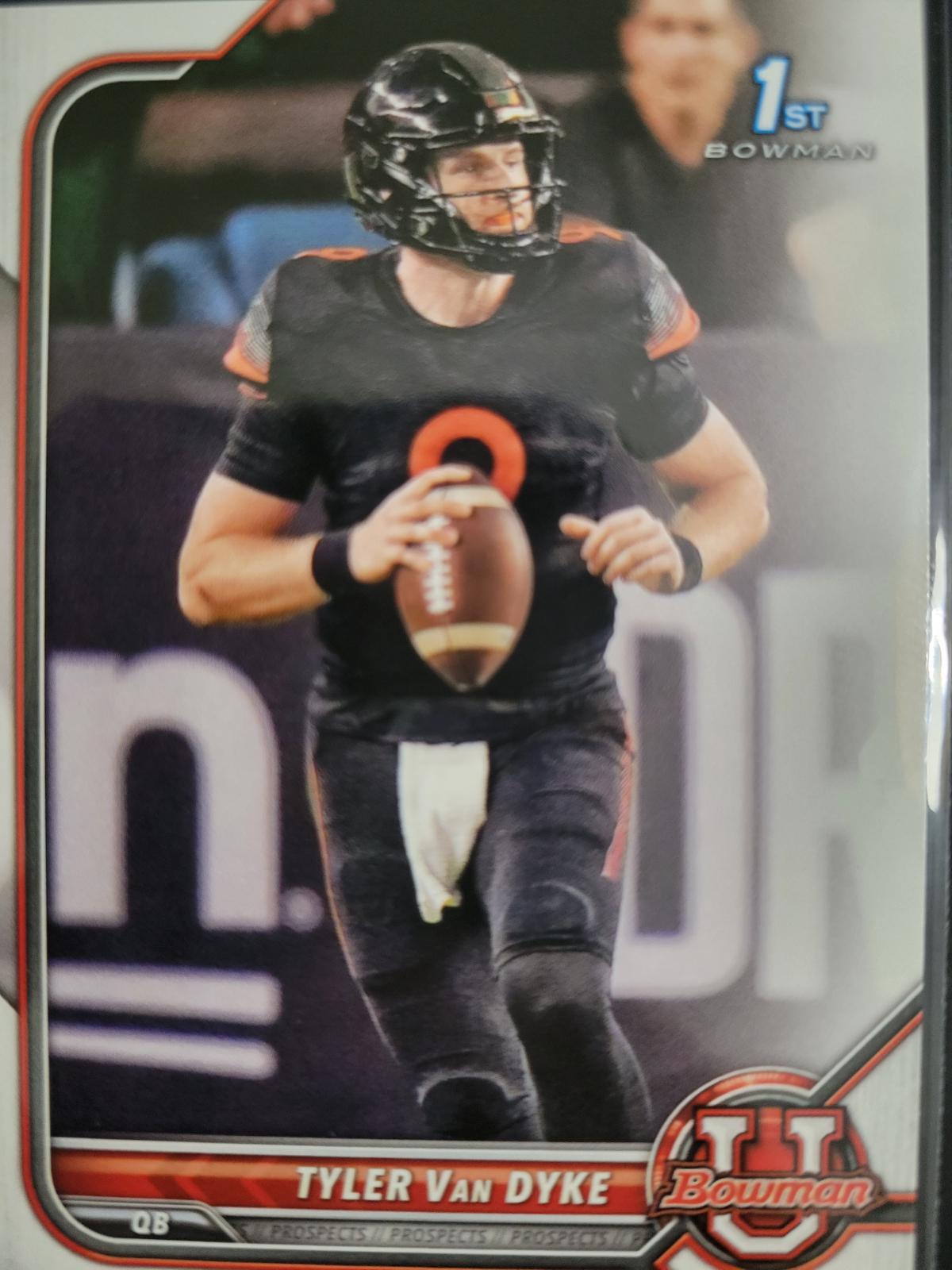 Tyler Van Dyke #53 2021 Bowman University Football