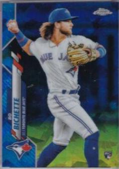 Bo Bichette #78 Baseball Cards 2020 Topps Chrome Sapphire