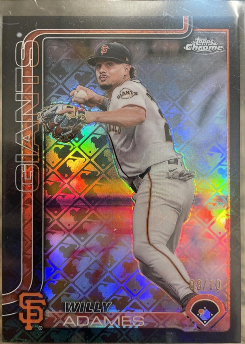 Willy Adames [Black Refractor] #282