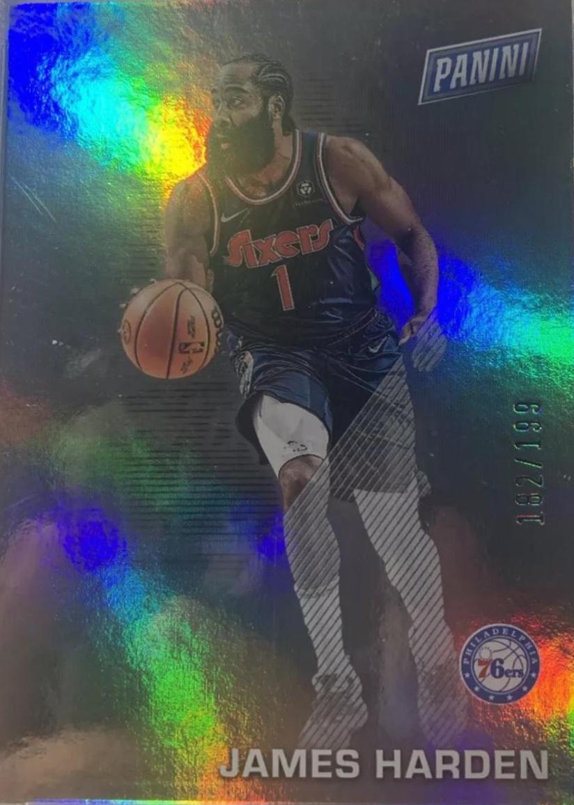 James Harden 2022 Father's Day HOLO #6 Basketball Cards 2022 Panini Father's Day