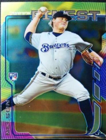Jimmy Nelson #10 Baseball Cards 2014 Finest