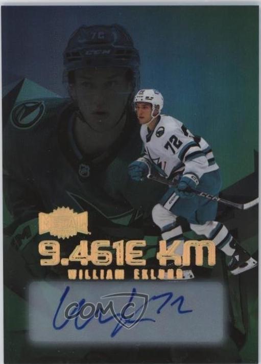 William Eklund #LY-18 2023 Skybox Metal Universe 9461e Km Autograph Hockey