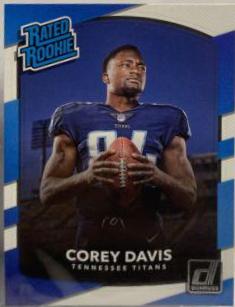 Corey Davis #316 Football Cards 2017 Panini Donruss