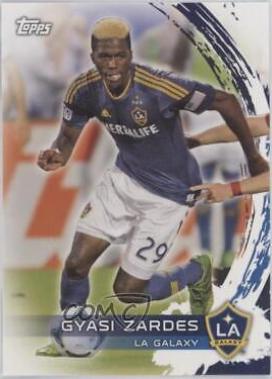 Gyasi Zardes #16 Soccer Cards 2014 Topps MLS