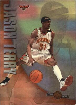 Jason Terry #TT4 Basketball Cards 2001 Topps Team Topps