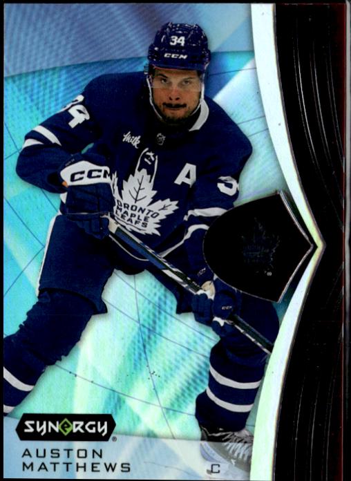 Auston Matthews #2 Hockey Cards 2023 Upper Deck Synergy