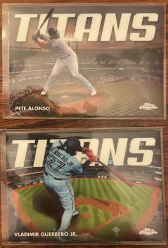 Vladimir Guerrero Jr. #CT-16 Baseball Cards 2023 Topps Chrome Titans