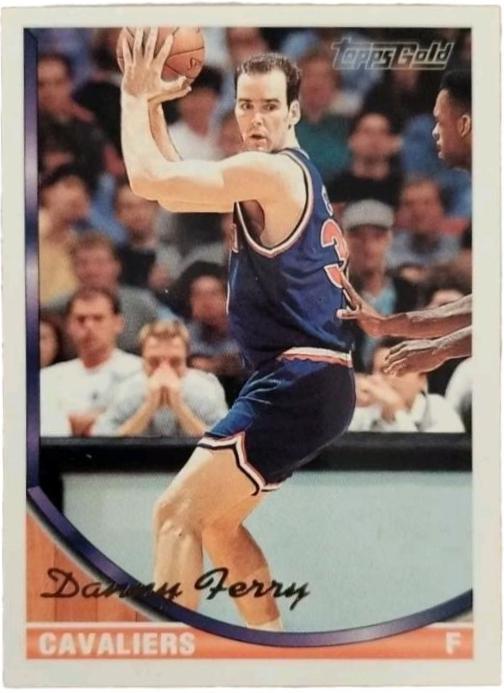 Danny Ferry #29 Basketball Cards 1993 Topps Gold