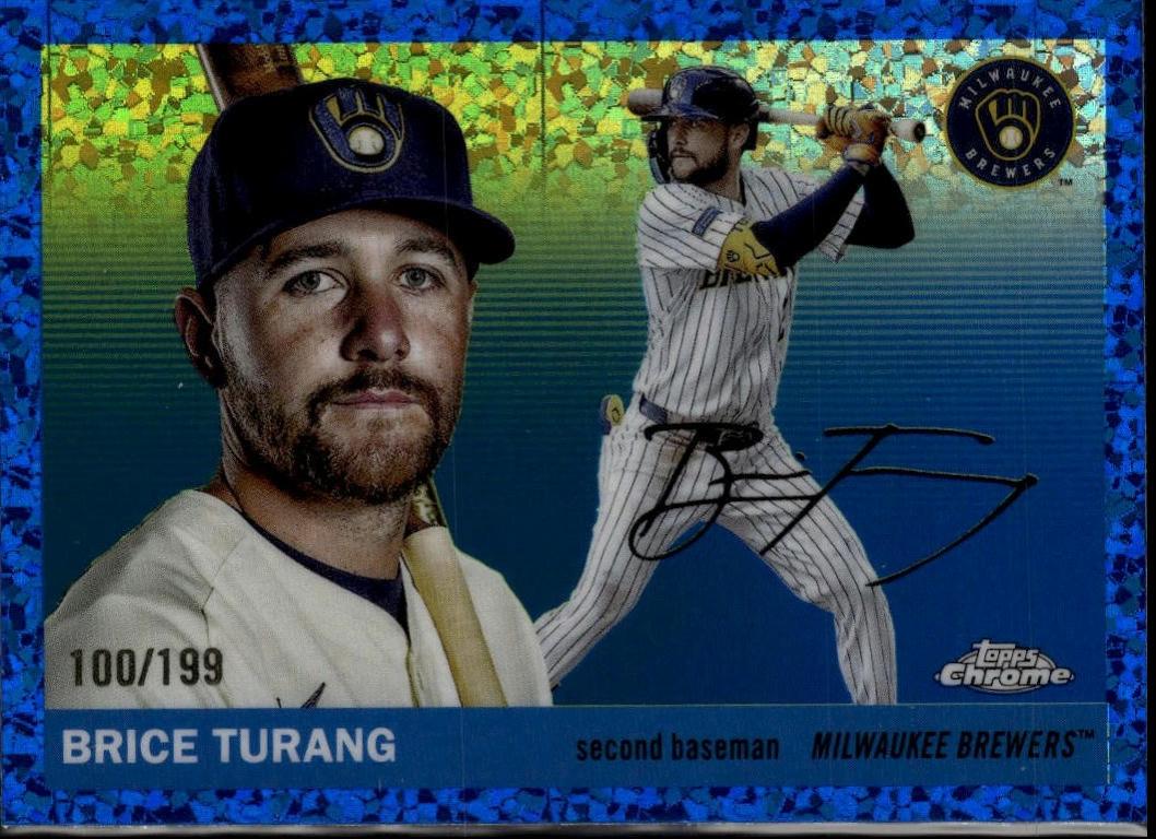 2025 Brice Turang [Blue Mini-Diamond Refractor] #119