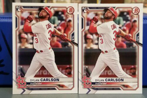 Dylan Carlson #35 Baseball Cards 2021 Bowman