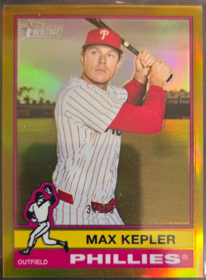Max Kepler [Gold Chrome] #586