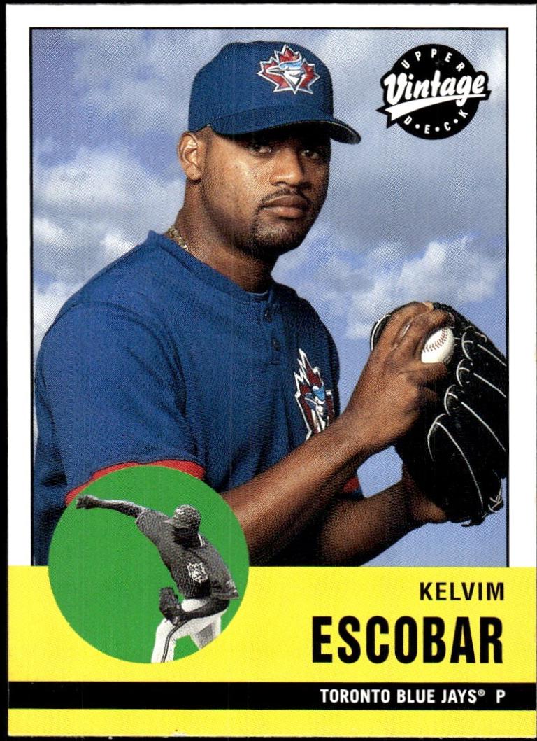 Kelvim Escobar #28 2001 Upper Deck Vintage Baseball