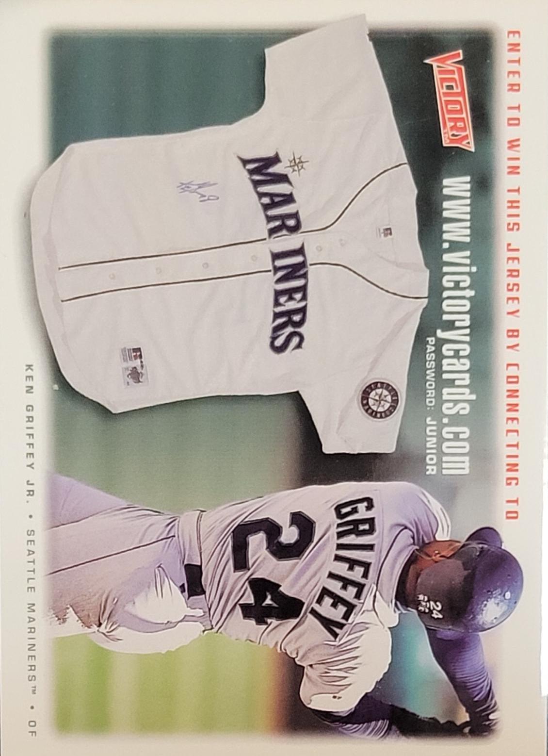Ken Griffey Jr Baseball Cards 1999 Upper Deck Victory