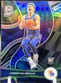 Christian Braun #6 Basketball Cards 2022 Panini Chronicles Draft Picks Spectra