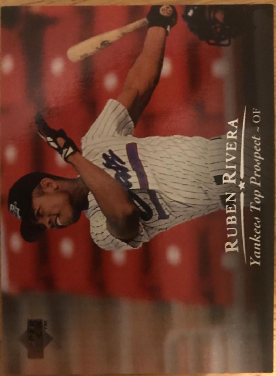 Ruben Rivera #8 Baseball Cards 1994 Upper Deck Top Prospects