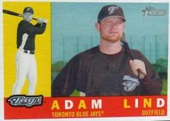Adam Lind #17 Baseball Cards 2009 Topps Heritage Prices