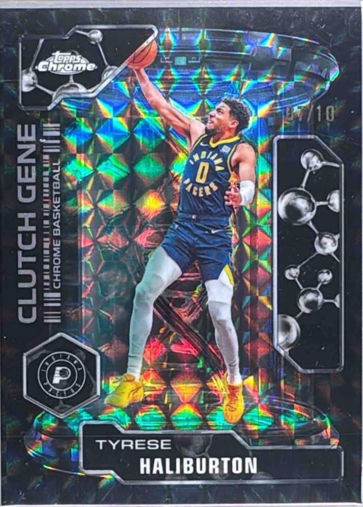 Tyrese Haliburton [Refractor Black Geometric] #CG-7