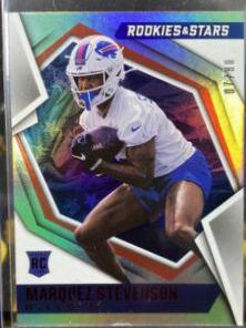 Marquez Stevenson #168 Football Cards 2021 Panini Rookies and Stars