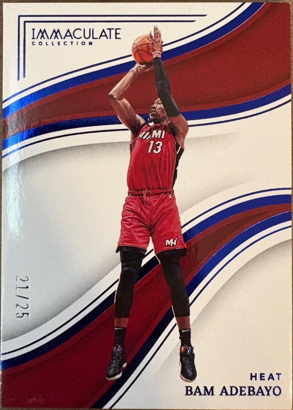 Bam Adebayo [Blue] #18