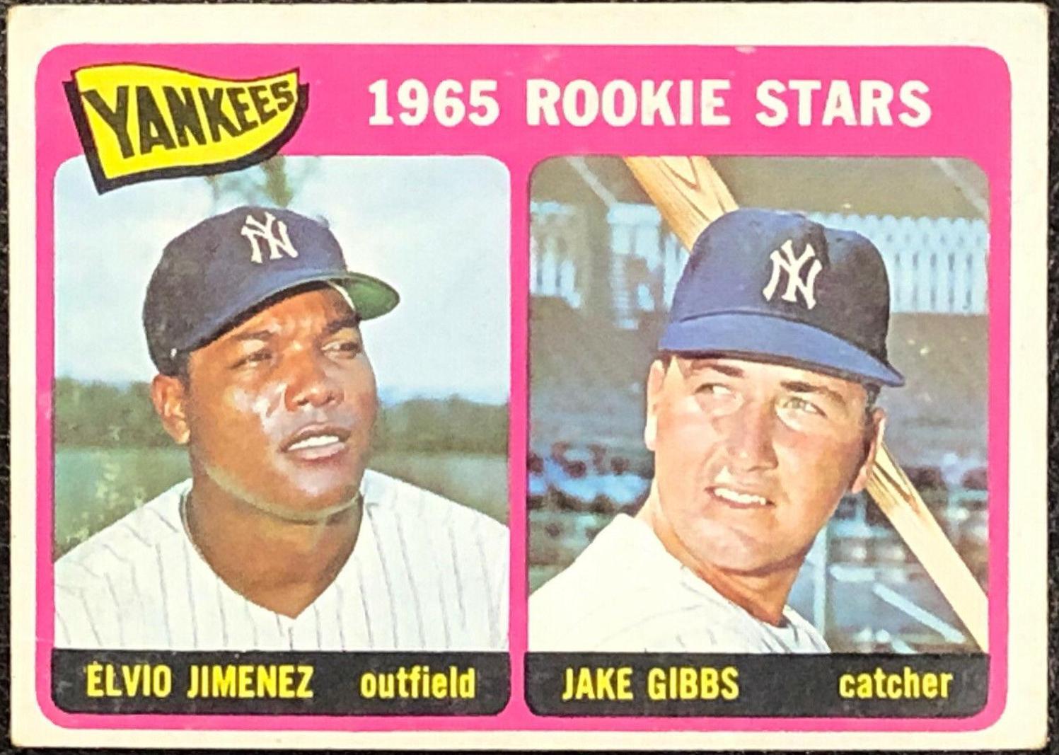 Yankees Rookies #226 Baseball Cards 1965 Topps