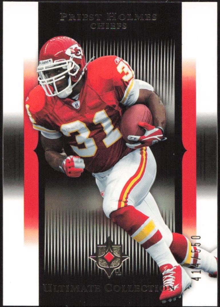 Priest Holmes #46 Football Cards 2005 Upper Deck Ultimate Collection