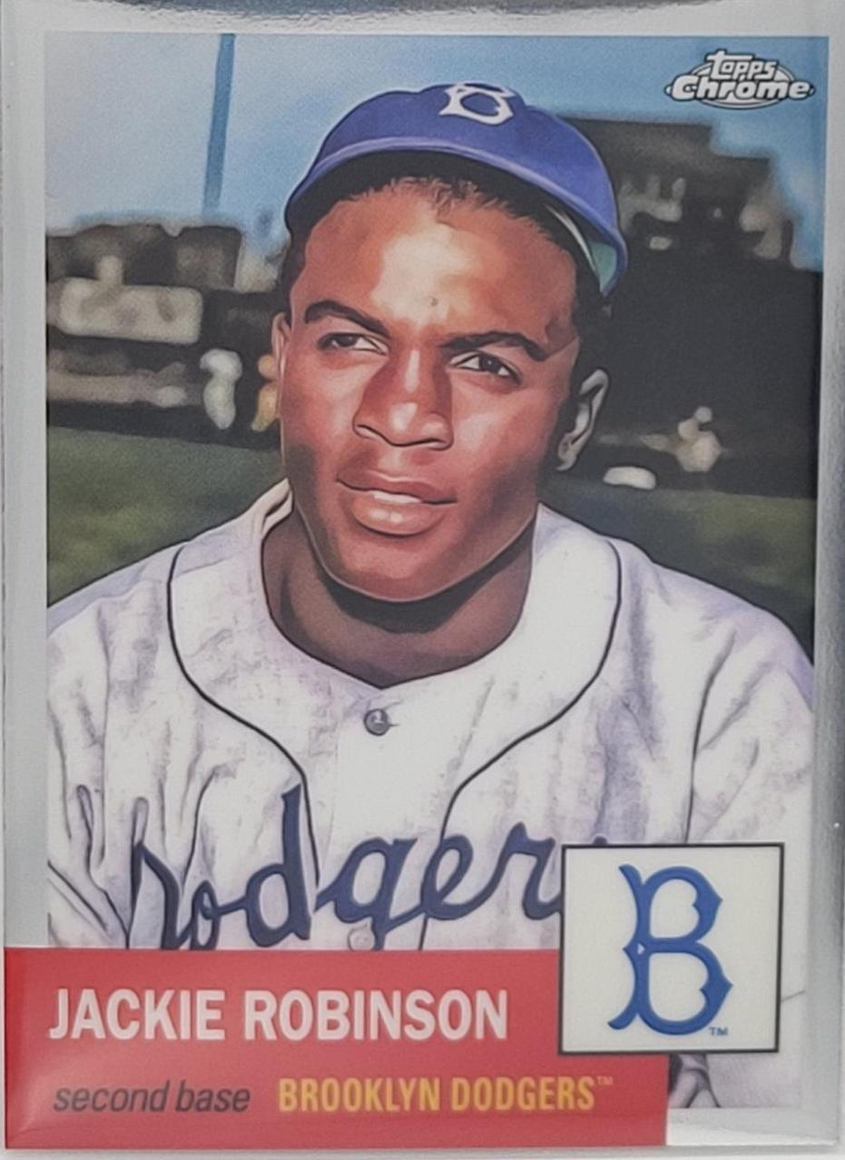 Jackie Robinson #42 Baseball Cards 2022 Topps Chrome Platinum Anniversary