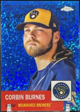 Corbin Burnes [Blue Mini-Diamond Refractor] #456