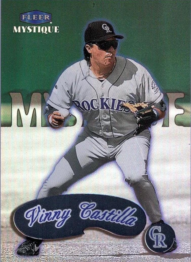 Vinny Castilla #6 Baseball Cards 1999 Fleer Mystique