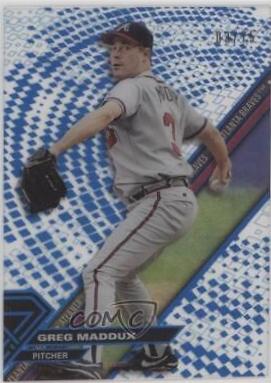 Greg Maddux [Blue Rainbow] #GM